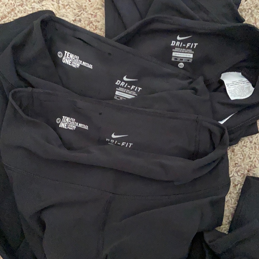 3 Pairs of Nike Dri-Fit Leggings